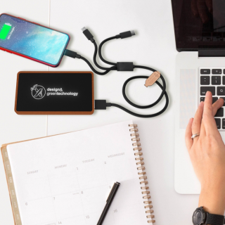 POWERBANK ECO WOOD 5000 P35